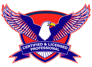 Certified and Licensed Professional badge